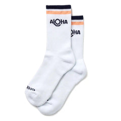 Crew Socks | ALOHA Stripes