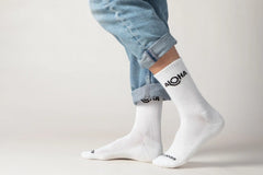 Crew Socks | ALOHA Logo