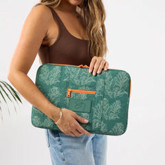16 Inch Keep It Light Laptop Case | Leiha'a'akolea by Sig Zane
